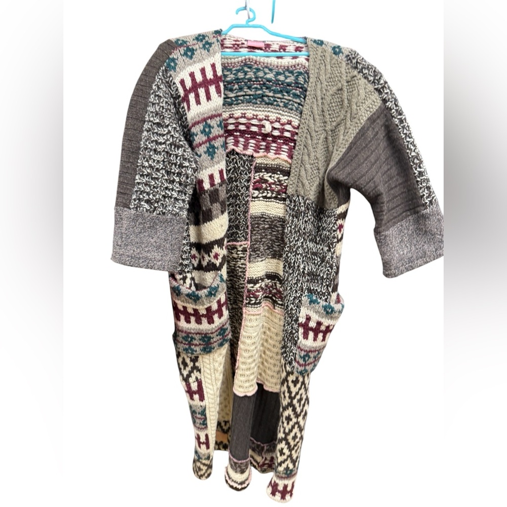 HoneyBea Handmade Wool Full Length Sweater O/S